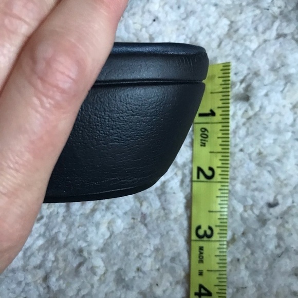 Clarks Unstructured Navy Suede and Metallic Purple Sandals Size 9N - Picture 11 of 12